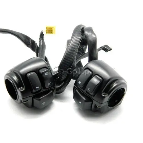 Провод управления на руль 1 дюйм для Harley Dyna Wide Glide Low Rider Fat Bob Street Sportster Softail Deluxe|handlebar