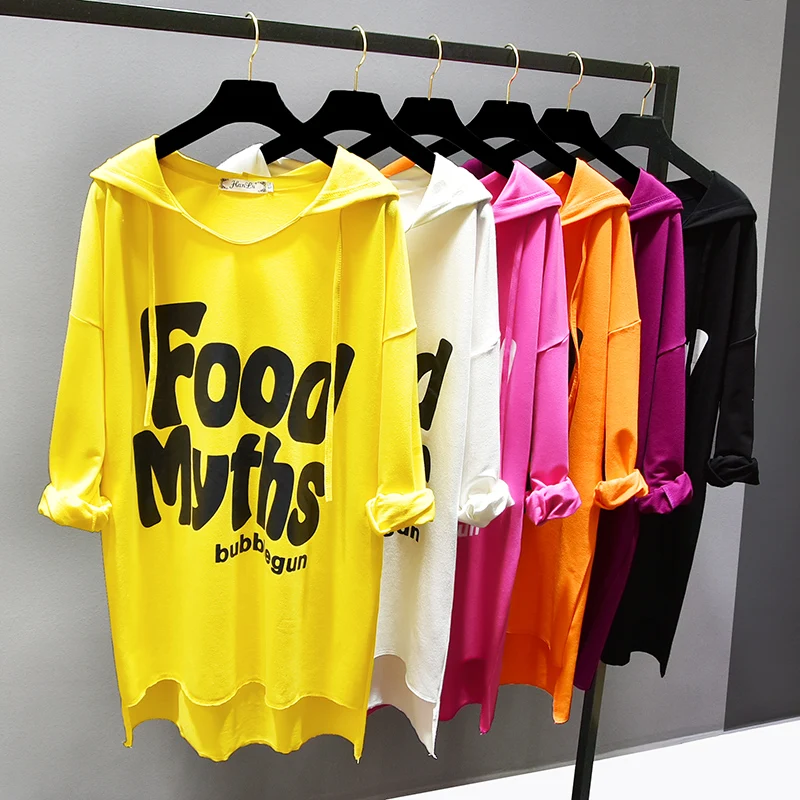 Весна-Осень 2018 модные женские пуловеры свободные топы с длинным рукавом и