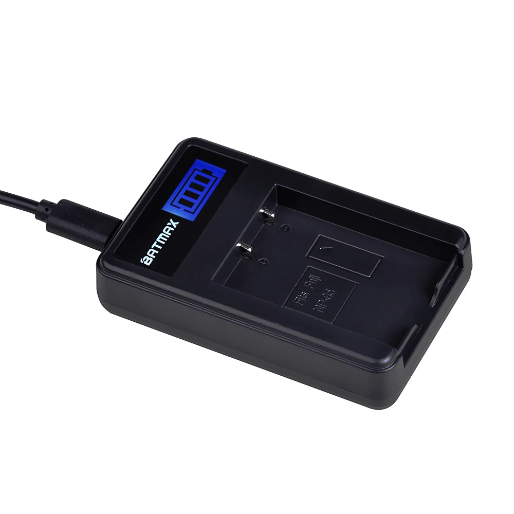Аккумулятор NP 95 NP95 2200 мАч 2 шт. зарядное устройство с ЖК-дисплеем и USB для FUJIFILM F30 F31