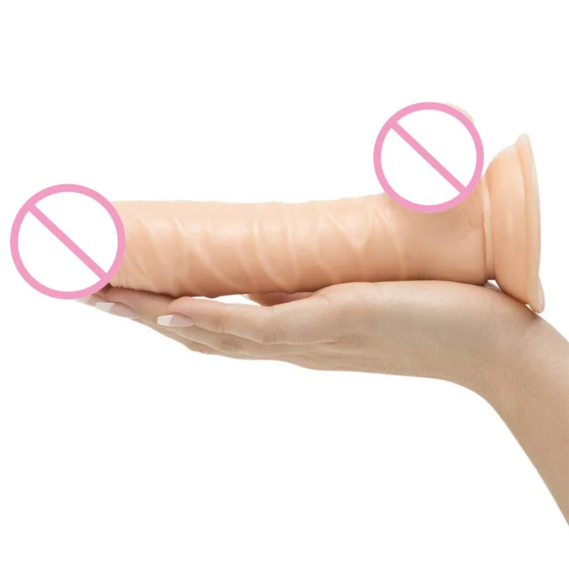 Большой фаллоимитатор настоящий пенис женский аксессуар для взрослых женщин