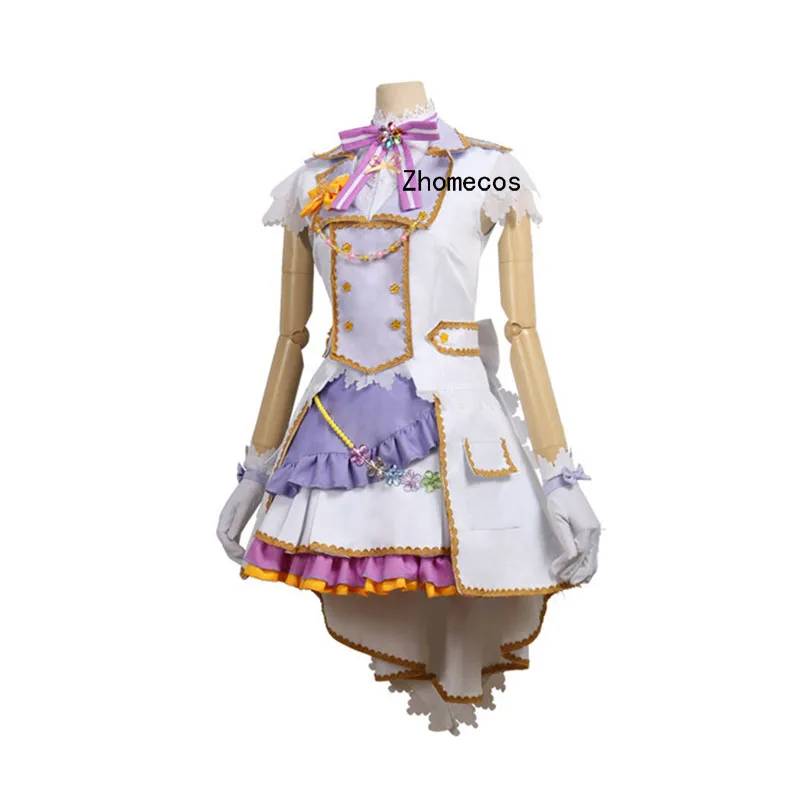 Zhomecos Amine BanG Dream Pastel * Palettes 2nd Single Wakamiya Eve карнавальный костюм Lalita юбка Полный
