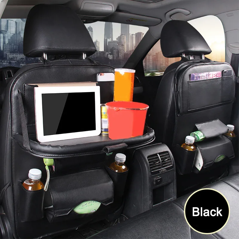 Автомобильный защитный чехол органайзер с держателем для планшета складной