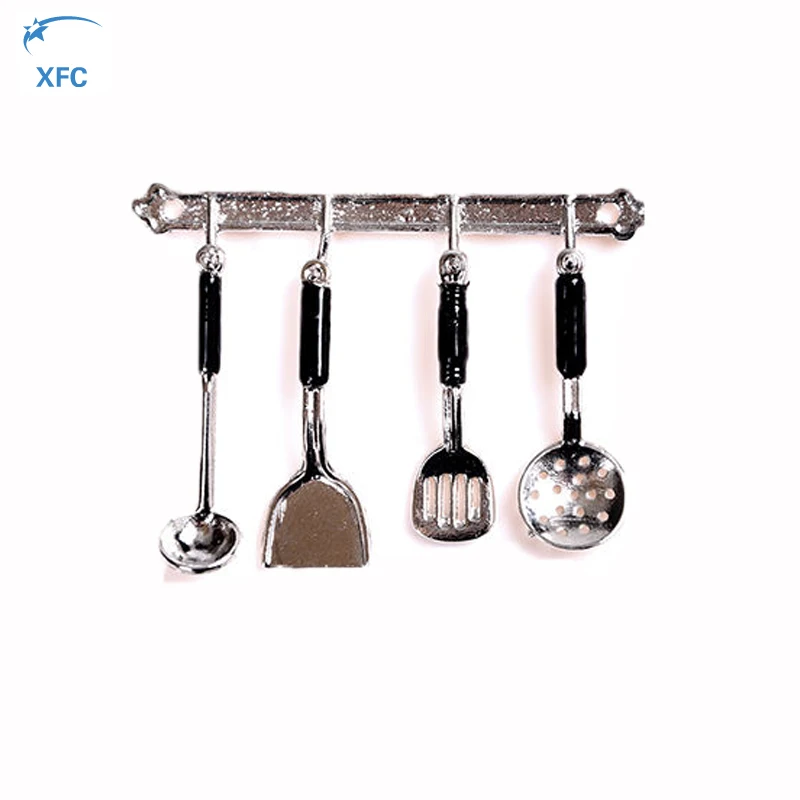 Miniature Kitchenware Model Cooking Tools Set For 1/10 RC Rock Crawler Car Axial SCX10 RC4WD D90 CC01 TRAXXAS TRX4 Accessory | Игрушки и