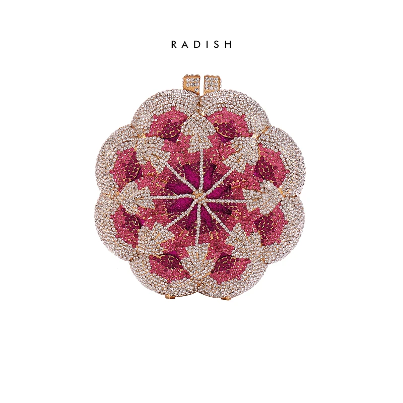 Редиска ослепительно розовый кристалл для женщин разная роза цветок узоры