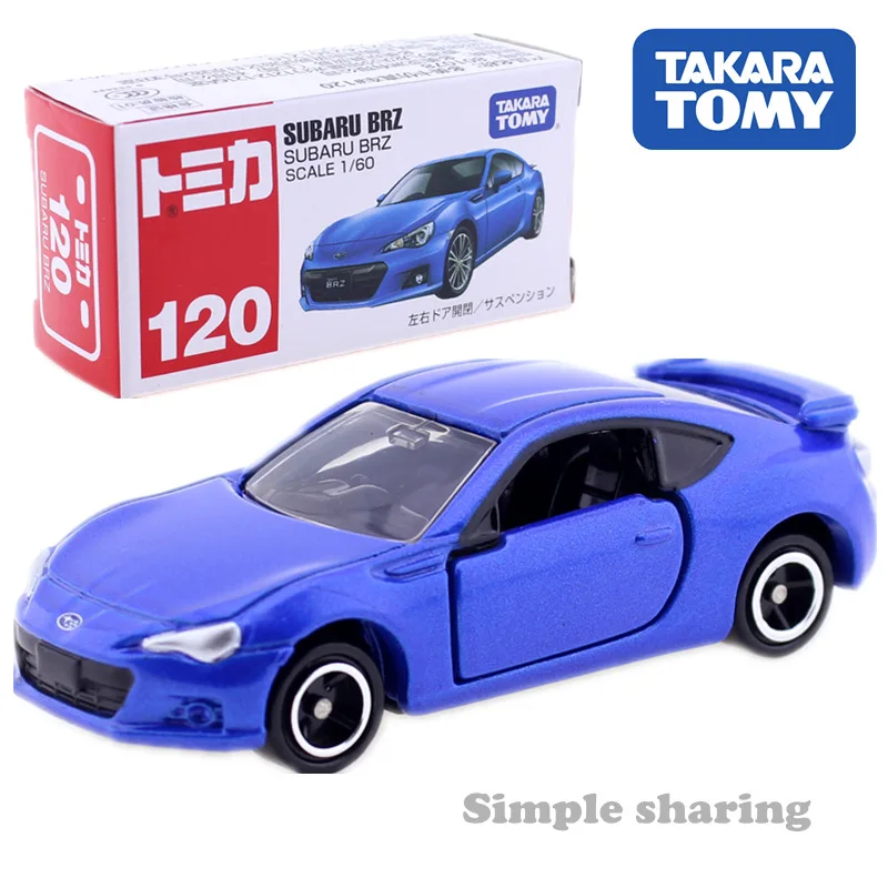 Tomica Subaru serie BRZ WRX STI 4 Forester Revogu Тип S Impreza 22B Takara Tomy специальная ограниченная литая модель металлическая коллекция - Цвет: NO. 120 SUBARU BRZ