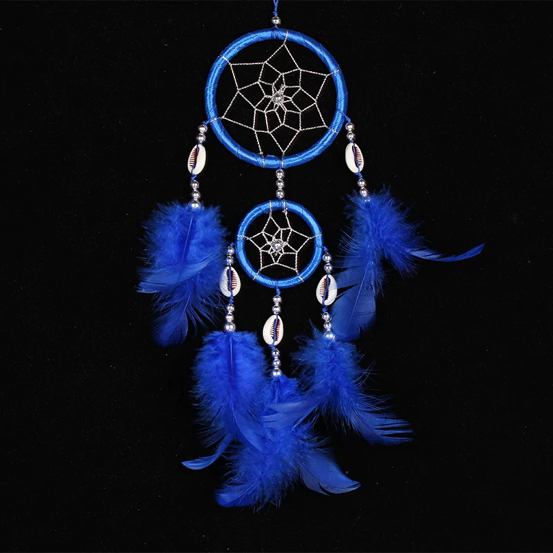 Ловец снов подвески домашний декор родное Америка индийское перо украшение на
