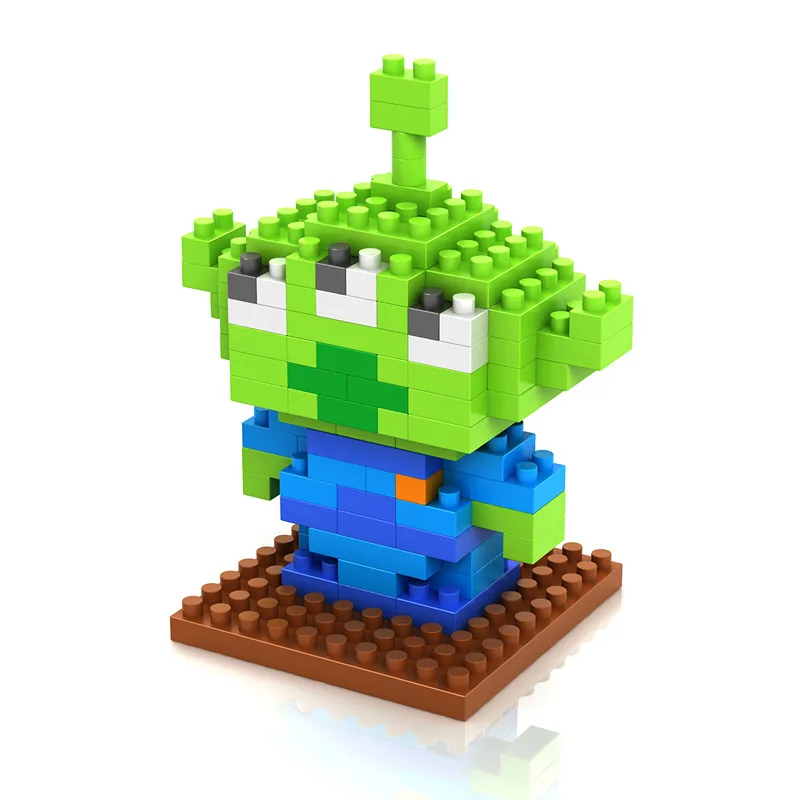 Горячая LOZ История игрушек Вуди Базз Лайтер Джесси игрушка модель фигурку здания