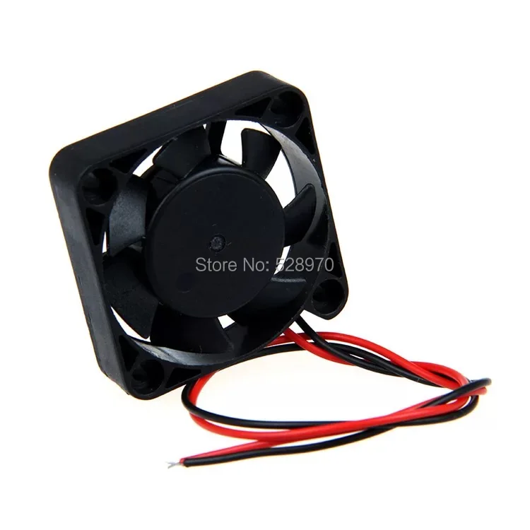 3D Printer Cooling Fan 40*40*10mm 12V With 2 Pin Dupont Wire fan Cooler 40x40x10mm 4010 DC12V 40x40mm 3d printer parts cooler | Компьютеры