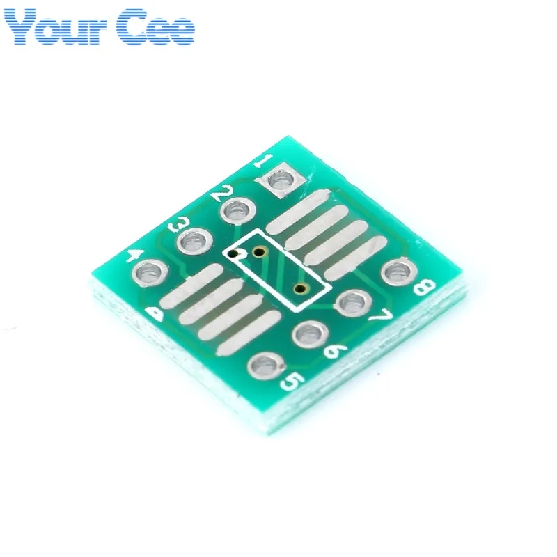Адаптер SOP8 SSOP8 TSSOP8 to DIP 8 пластина конвертер модуль PCB гнездо адаптера IC 1 27/0 65 мм