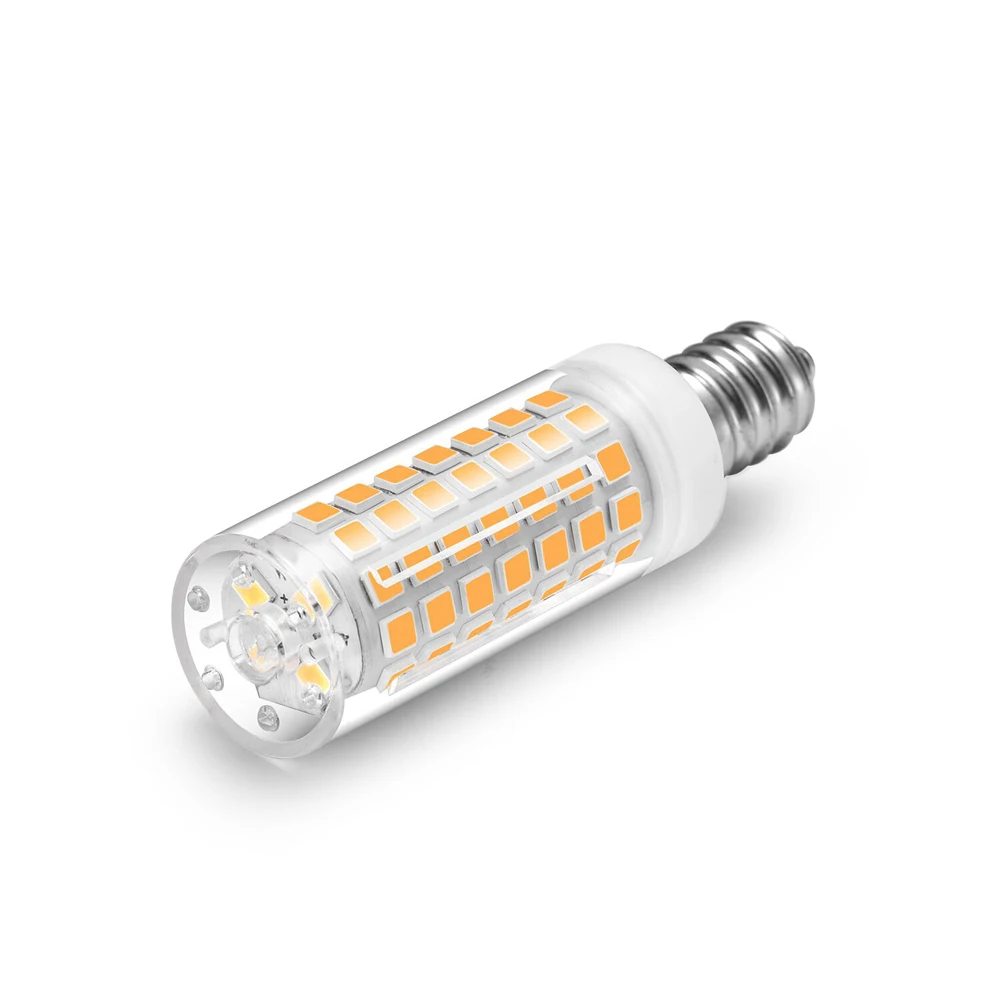 Без мерцания G9 E12 E14 E17 BA15D Светодиодная лампа AC110V 220 В 88LED 2835 10 Вт Люстра замена