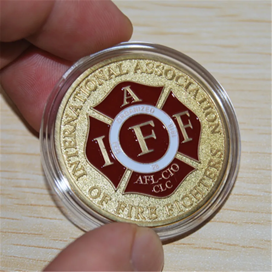 Бесплатная доставка экстренный медицинский парамедик/монета IAFF Fire|coin coins|paramedic