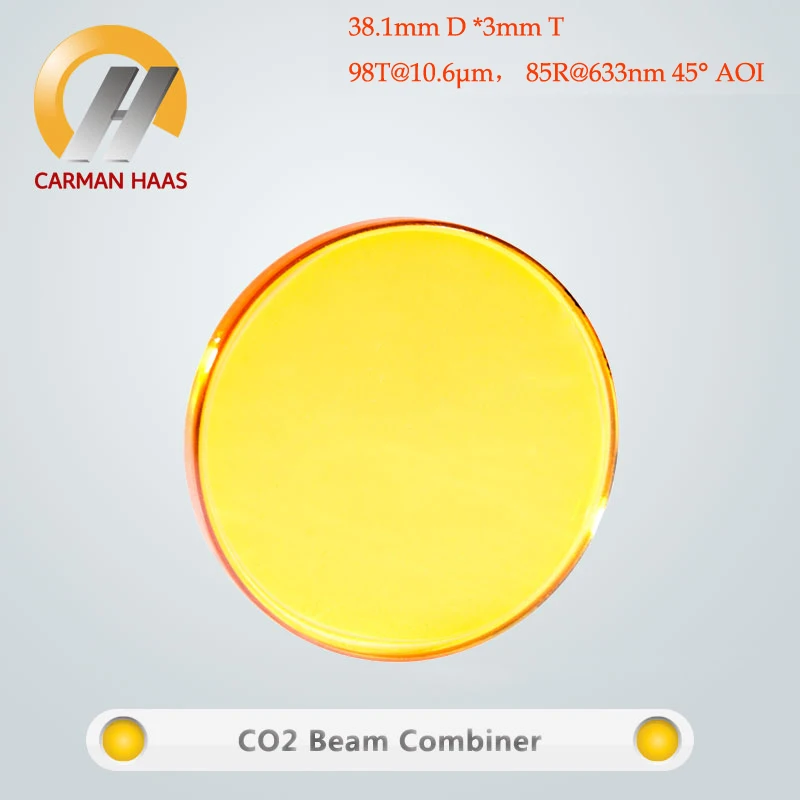 

CARMANHAAS CO2 Laser Beam Combiner USA ZnSe Diameter 38.1mm Thickness 3mm