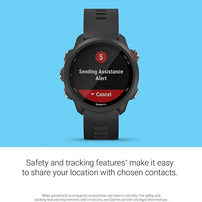 Смарт часы Garmin Forerunner 245 с GPS пульсометром кислородом спортивные мужские