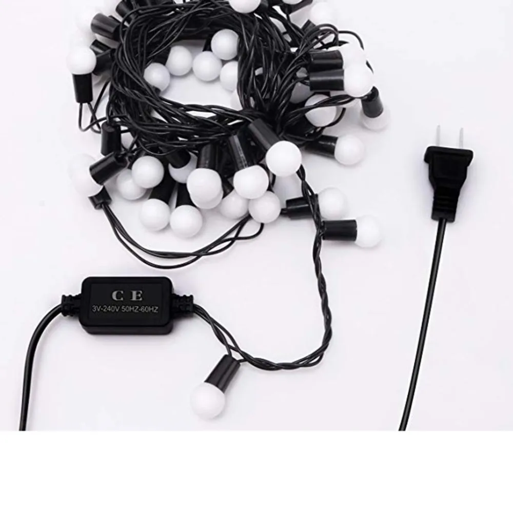 Сферические гирлянды с батареей коробка Рождество праздничвечерние ная