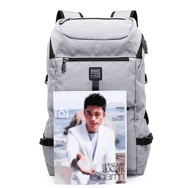 Рюкзак мужской из ткани Оксфорд вместительный дизайнерский ранец для ноутбука