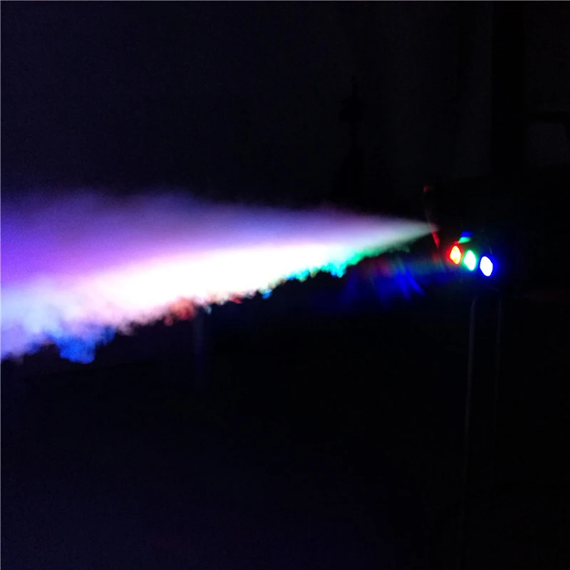 1500 Вт светодиодный противотуманный аппарат 24x9 Вт RGB цветной светодиодный s дымовой аппарат Fogger Hazer оборудование для DJ KTV SHEHDS сценическое освещение