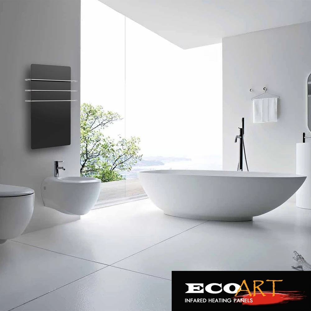 2016 Bathroom Glass Radiator Heaters with Heating Towel Rails built in Timer | Бытовая техника