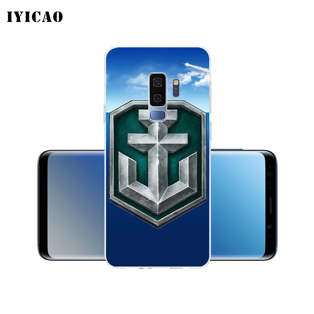 IYICAO World Of Warships Мягкий силиконовый чехол для телефона Samsung Galaxy S10e S10 S9 S8 Plus S7 Edge из