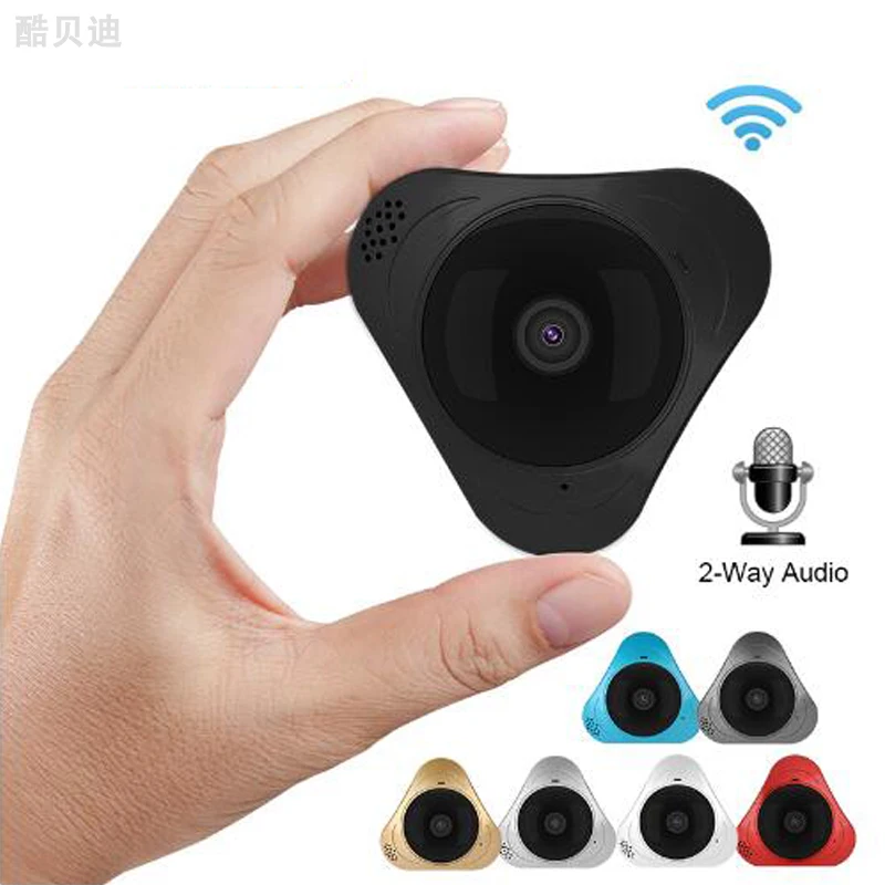 Умная 3d камера 960P VR Wi Fi панорамная ip с углом обзора 360 градусов 1 3 мегапиксельная