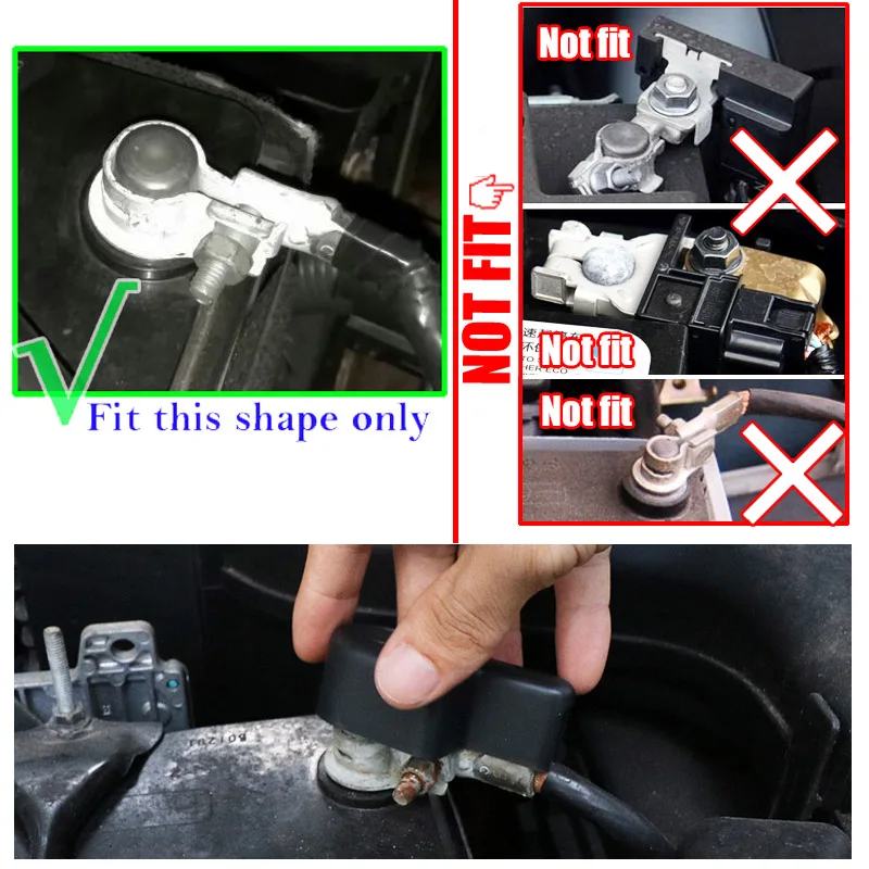 Аккумуляторные батареи отрицательный электрод полюсная клемма крышка лоток для