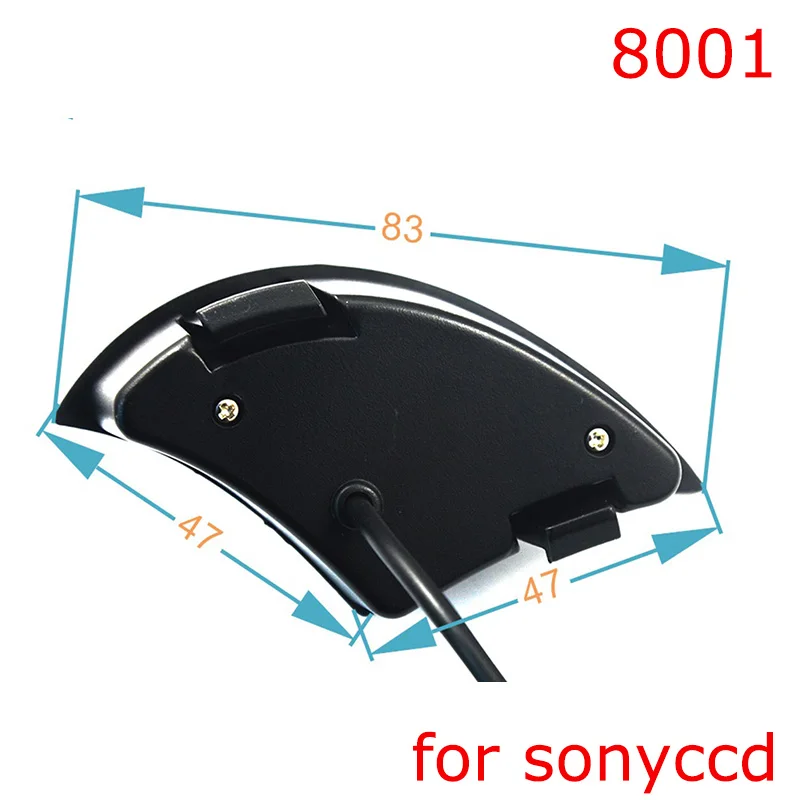 8001SN CCD Автомобильная камера с логотипом спереди для Toyota TUNDRA LAND CRUISER фирменная камера PAL/NTSC цветная камера ночного видения - Название цвета: 8001SN