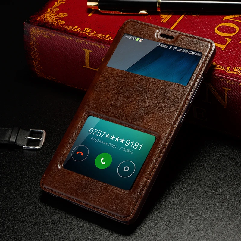 Высокое качество из искусственной кожи Смарт Флип Чехол подставка для Xiaomi Redmi Note 3