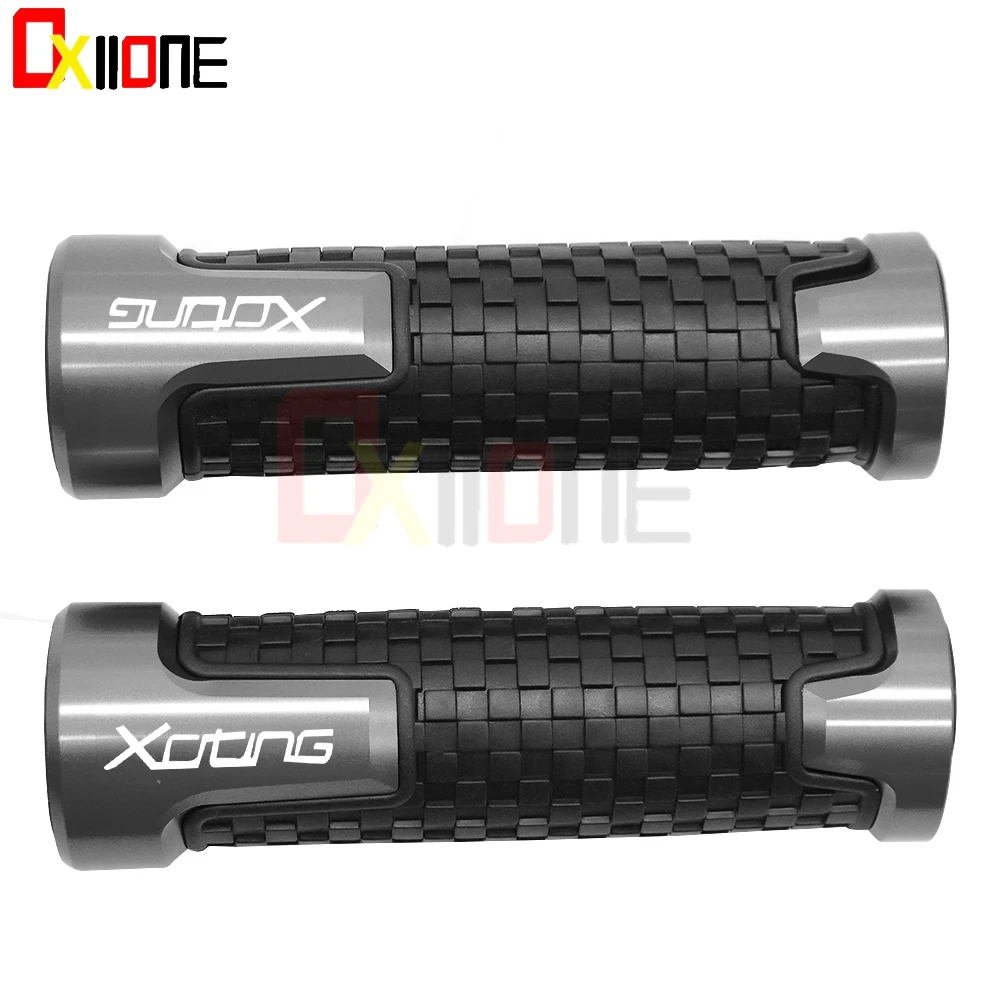 Алюминиевый 7/8 &quot22 мм резиновый руль для мотоцикла KYMCO XCITING 250 300 350 400 400S 500|Ручки
