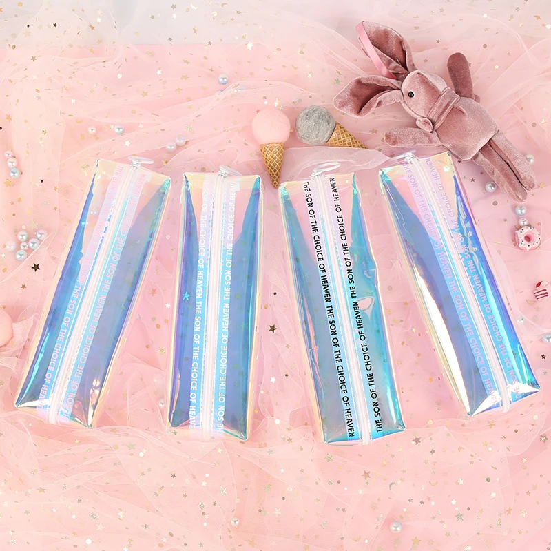 Пенал Trousse Scolaire Pennen Etui Pochette Kawaii чехол для ручки прозрачная сумка школьный кошелек