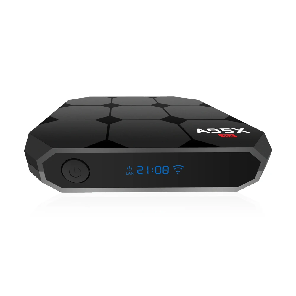 Высокое Качество Android TV box A95X R2 Amlogic S905W 2G + 16G поддержка BT 4 0 7 1 USB телеприставка|android tv