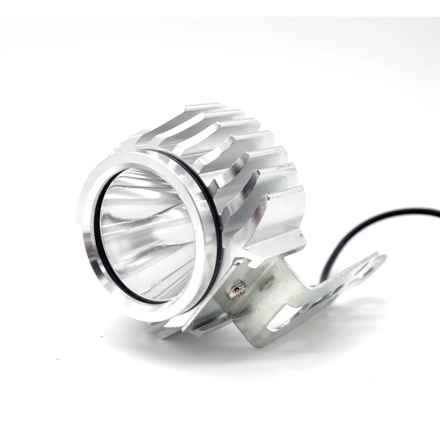 YUMSEEN 1X мотоциклетные круглые фары светодиодные лампы DC8 80V 10 Вт 1000ЛМ высокие