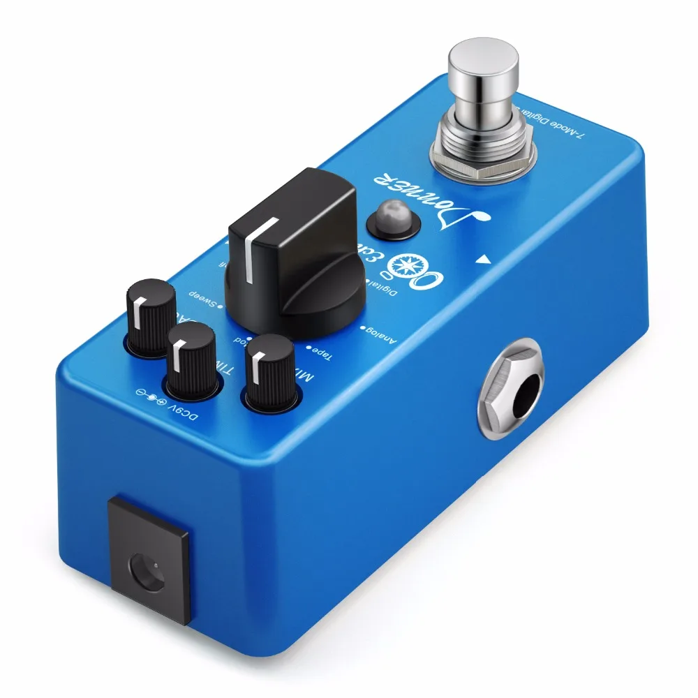 Donner Multi Digital Delay гитарная педаль Echo Square эффектов 7 режимов|Детали и аксессуары для