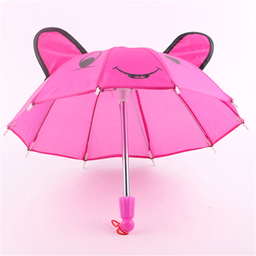 Зонтик от дождя и солнца 18 дюймов 43 см 8 цветов|dolls accessories|american girlamerican girl doll |