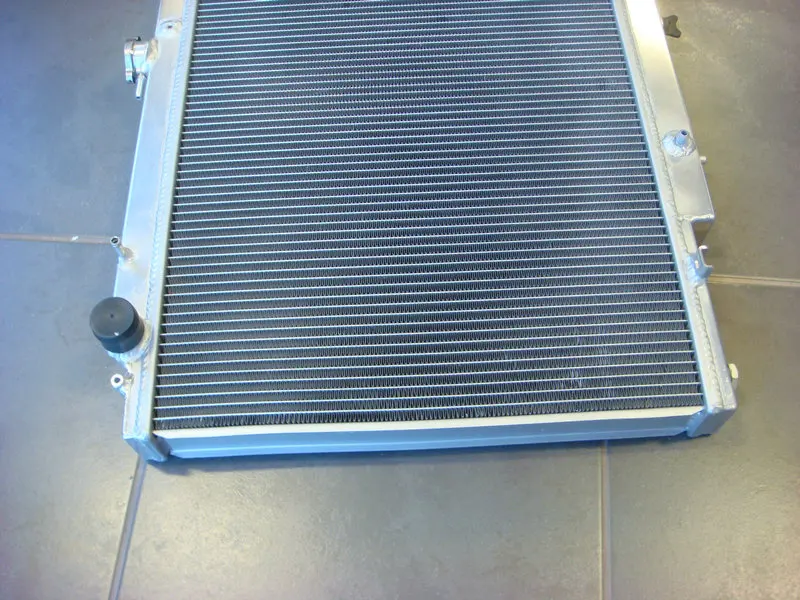 Высокопроизводительный 3 рядный алюминиевый радиатор + 2 вентилятора 1997 для Nissan