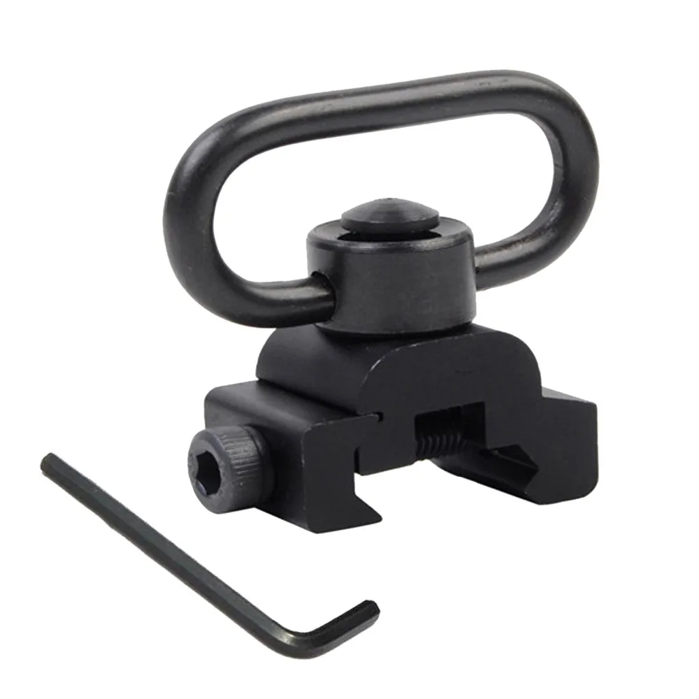 Крепление для прицела UniqueFire Quick Release отсоединяющийся Слинг поворотный тактический военный петля с 20 мм Рельсом Пикатинни для
