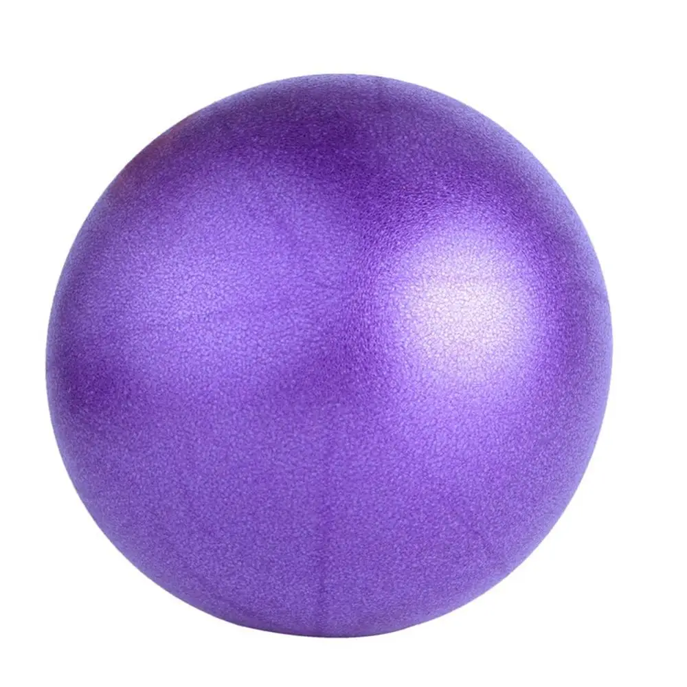 purple Маленький размер фитнес-мяч для йоги Профессиональный Противоскользящий мячи для йоги баланс спорта Fitball Proof мяч для домашних упражнений - Цвет: purple