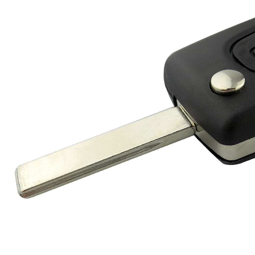 Okeytech 2 кнопки дистанционного ключа с канавкой лезвия Батарея 433 МГц PCF7961 ID46 чип CE0536