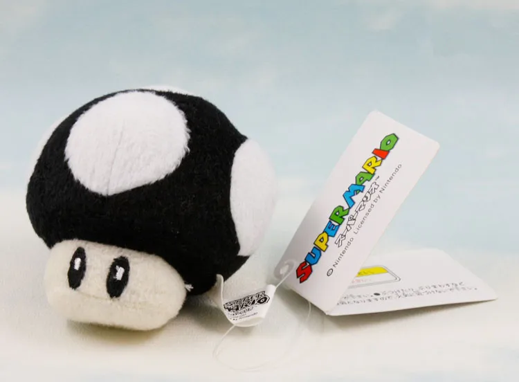 6 см Super Mario Bros Luigi Yoshi Toad грибы плюшевый брелок Аниме Фигурки игрушки для детей подарки ко дню рождения