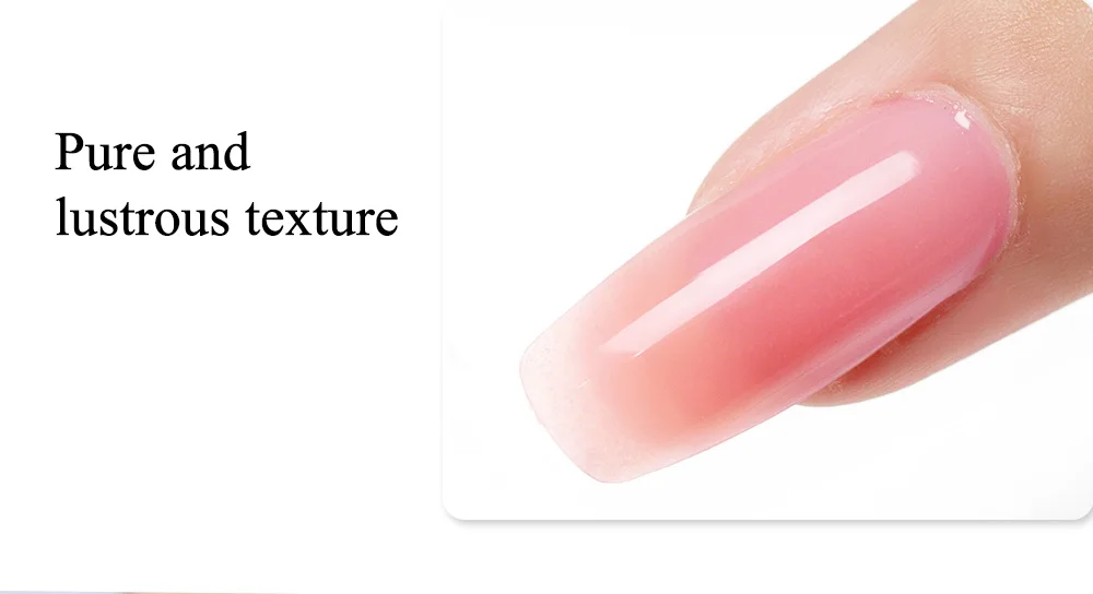 Yayoge Poly Gel Kit 18W Мини УФ LED Lamp Nail Builder Gel For расширение Лаки лак для ногтей полигель быстрый жесткий акриловый здания