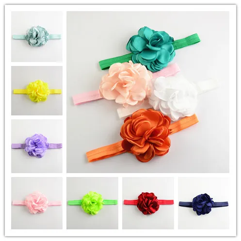 44 шт./лот Высококачественная Реалистичная жареная шифоновая лента для волос с