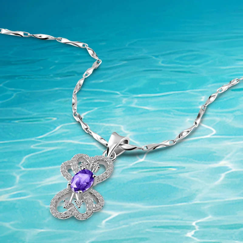 Сладкий темперамент. Ожерелье из настоящего серебра 925 пробы ожерелье-цепочка