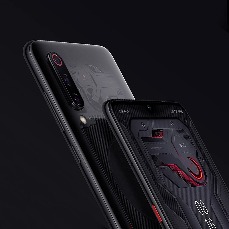 Xiaomi mi 9 mi 9 прозрачный 8GB 256GB Смартфон Snapdragon 855 6,3" 48MP+ 12MP+ 16MP AI тройные задние камеры 4,0