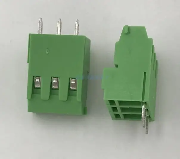 

50pcs Screw type PCB terminal block K128H-3.81mm high position Copper environmentally friendly splicing