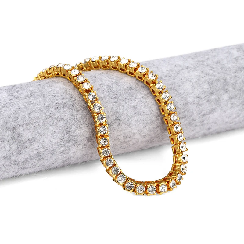 Хип-хоп Iced Out Crystal 2" кубинская цепочка и 18"* 12 мм кофейная цепочка в форме бобов& 1"* 5 мм 1 ряд теннисная цепочка для колье Jewelru набор