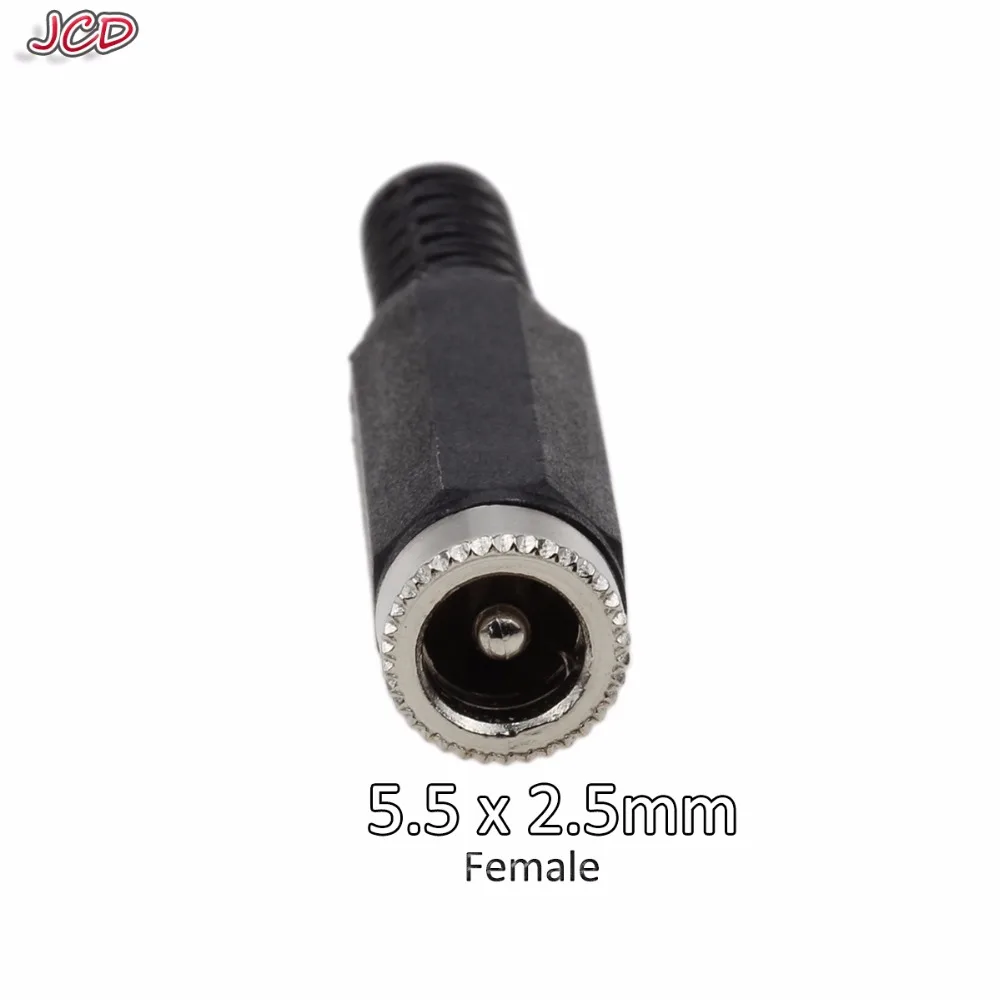 JCD 10 шт. новый разъем питания постоянного тока 5 мм x 2 5*2 5/5 5x2 гнездовой