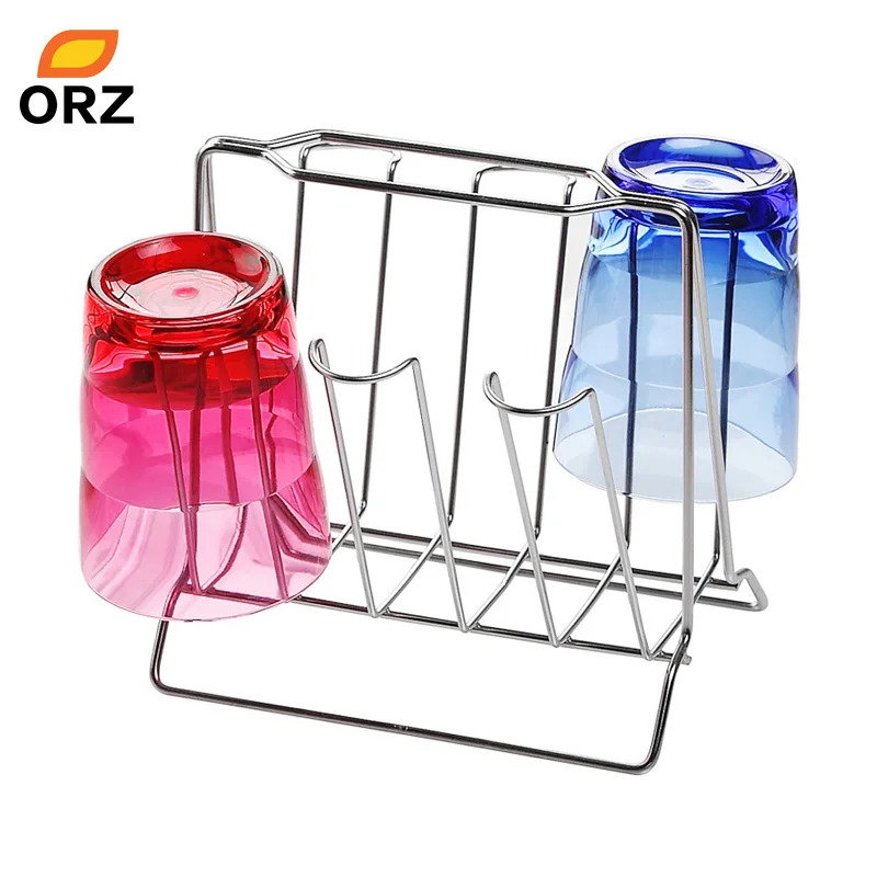 ORZ чашка кружка подставка держатель из нержавеющей стали осушитель сушильная