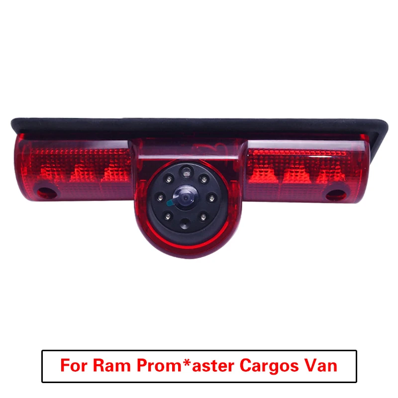

FEELDO 1Set Car LED Brake Light IR Rear View Camera For RAM Promaster Cargos Van Reversing Park Camera