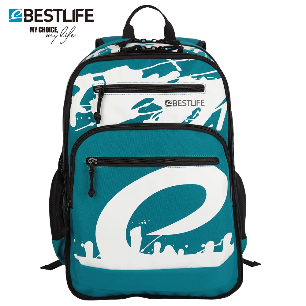 BESTLIFE полиэстер Mochila Escolar Мода для мужчин и женщин ноутбук Печать Рюкзак подростковый большой емкости Дорожные школьные сумки/рюкзак