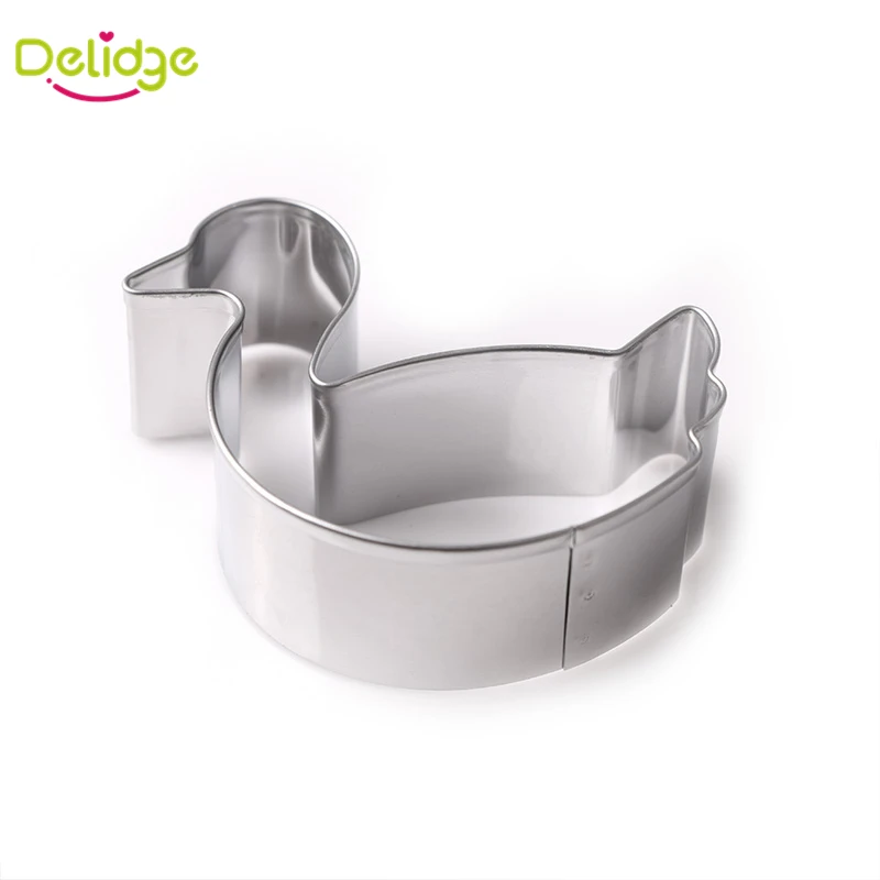 Delidge 1 шт. формочки для печенья с маленьким лебедем из нержавеющей стали прополки