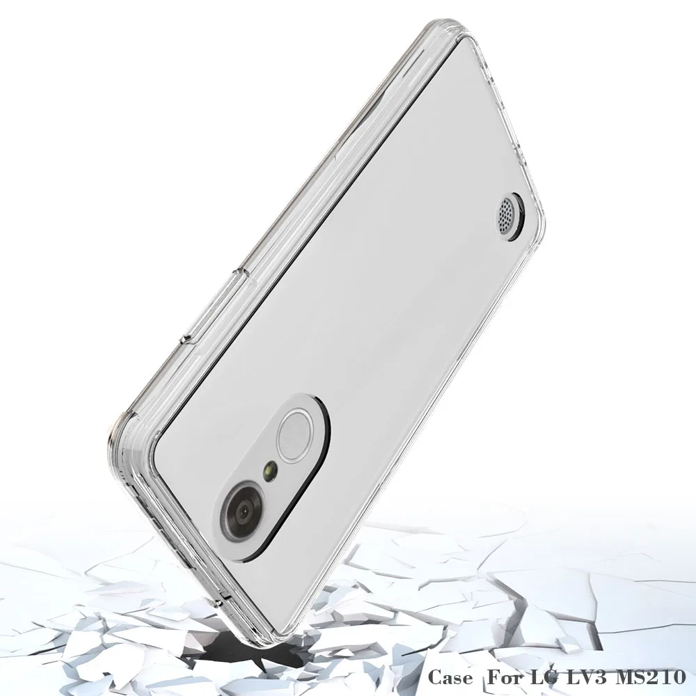 ТПУ Рамка Жесткий задний акриловый чехол Капа ударопрочный Прозрачный для LG Aristo