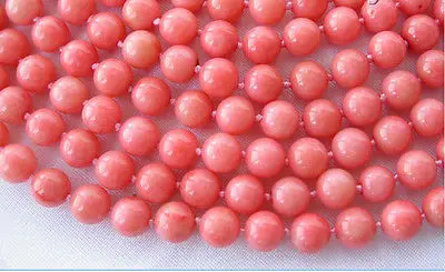 Nobility Lucky женское натуральное красивое японское розовое Коралловое круглое